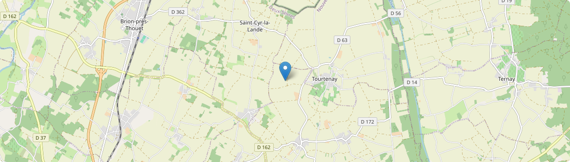 Tourtenay - Carte