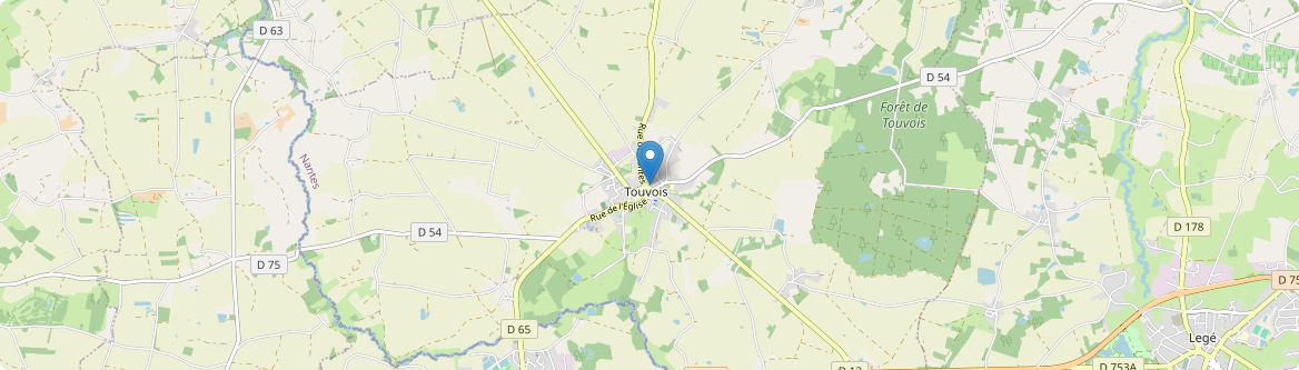 Touvois - Carte