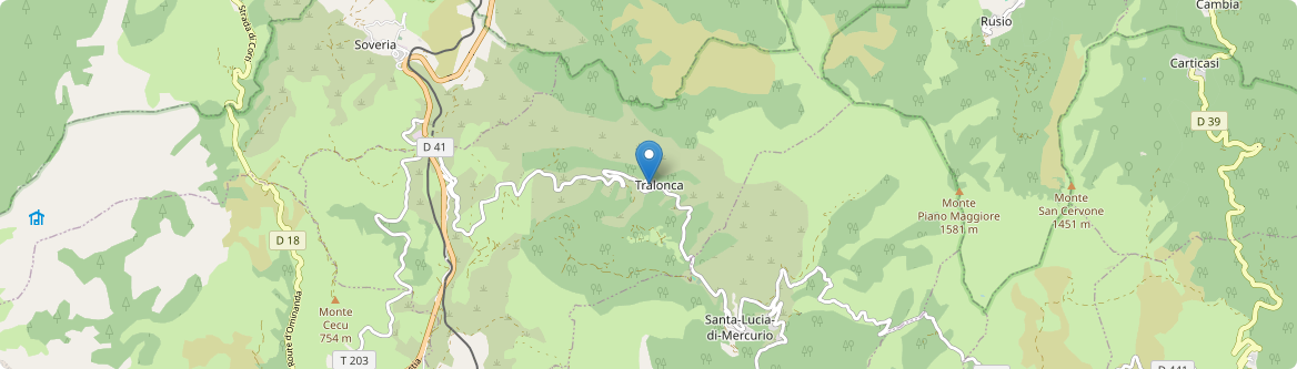 Tralonca - Carte