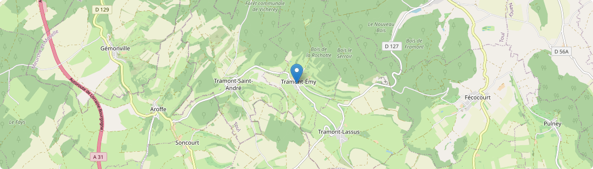 Tramont-Émy - Carte