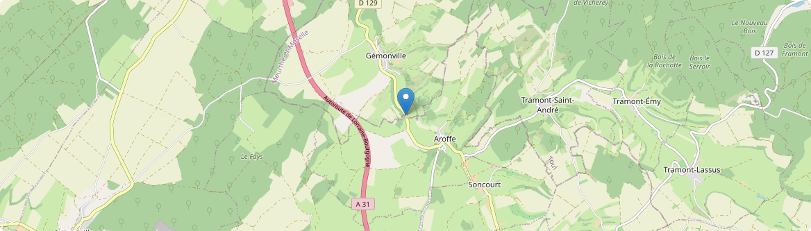 Tramont-Saint-André - Carte