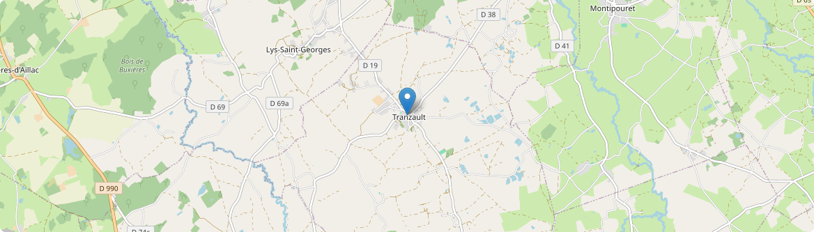 Tranzault - Carte