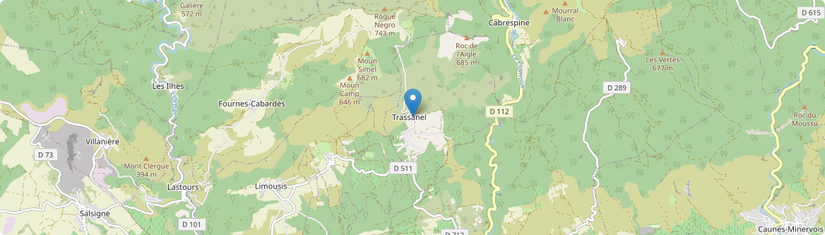 Trassanel - Carte