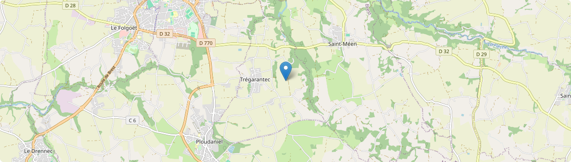 Trégarantec - Carte