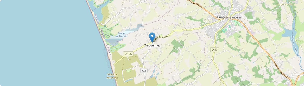 Tréguennec - Carte