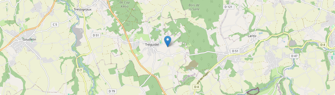 Tréguidel - Carte