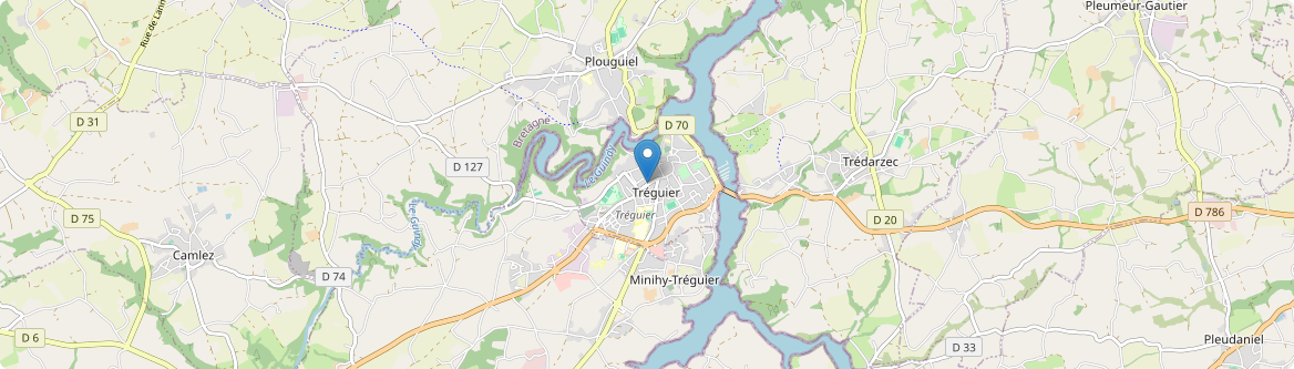 Tréguier - Carte