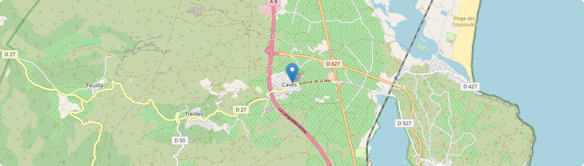 Treilles - Carte