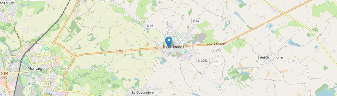 Treize-Septiers - Carte