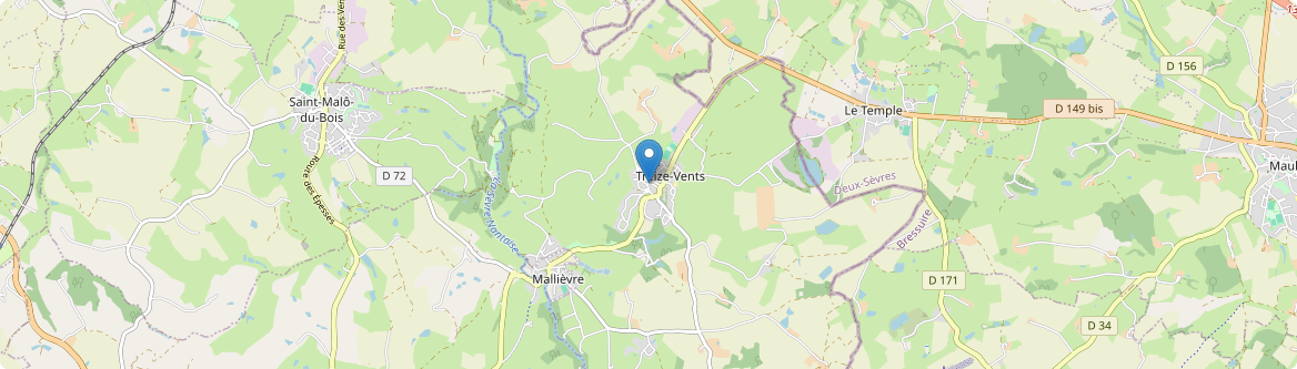 Treize-Vents - Carte