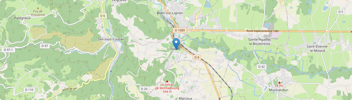 Trelins - Carte