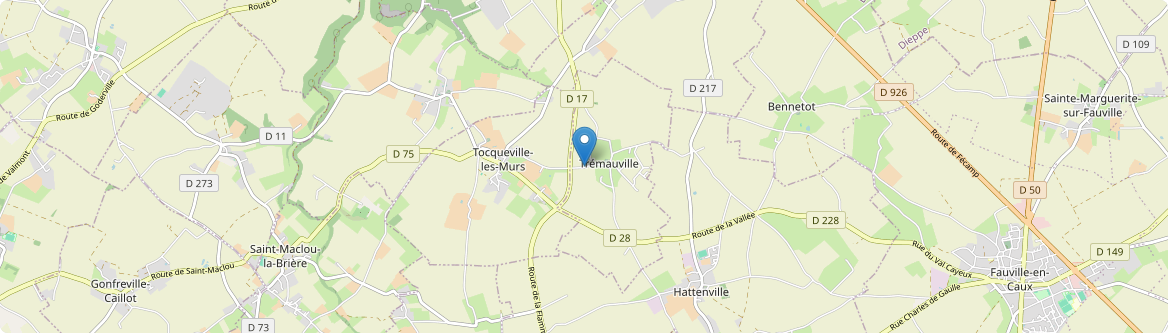 Trémauville - Carte