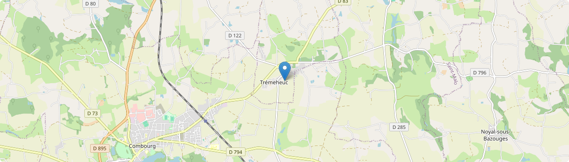 Trémeheuc - Carte