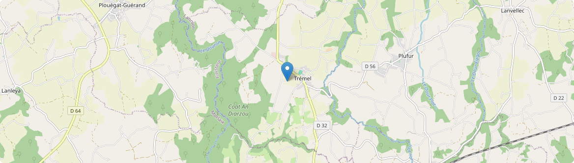 Trémel - Carte