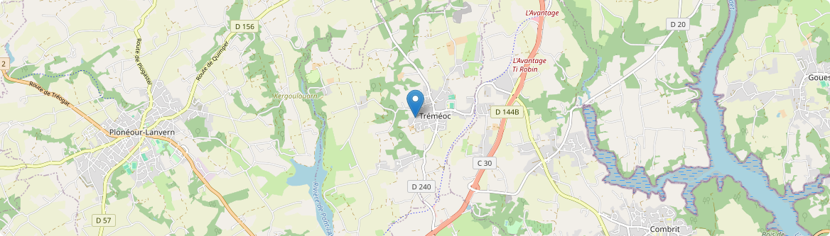 Tréméoc - Carte