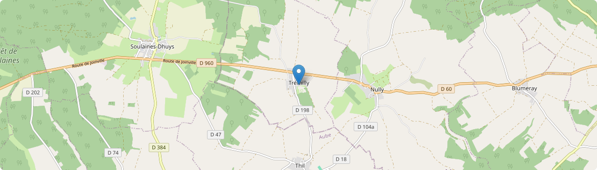 Trémilly - Carte