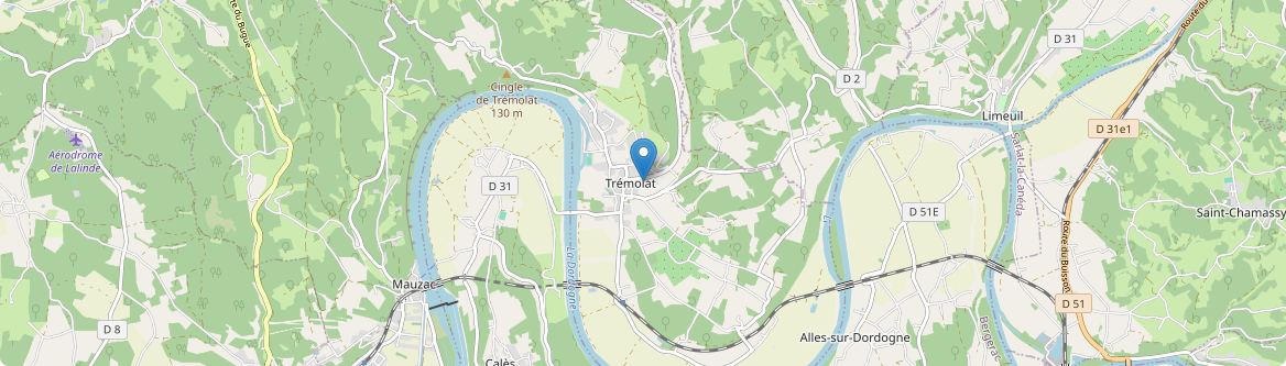 Trémolat - Carte