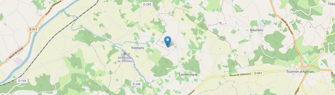 Trémons - Carte