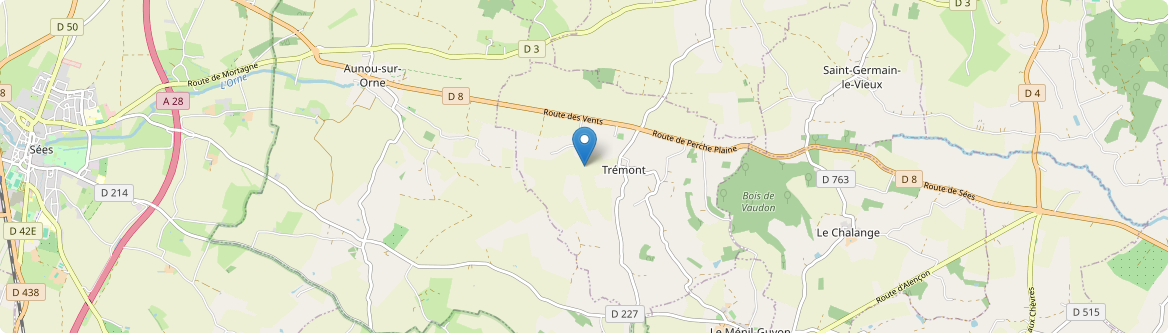 Trémont - Carte