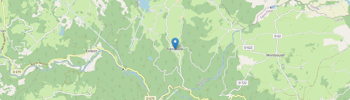 Trémouille - Carte