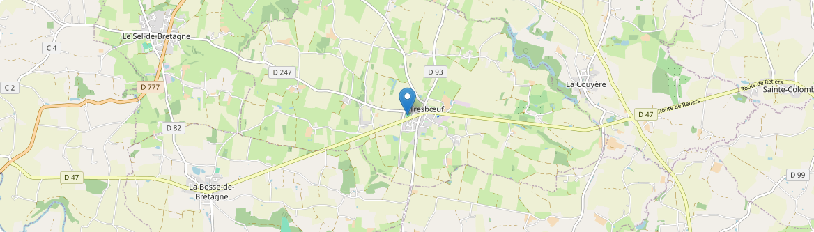 Tresbœuf - Carte