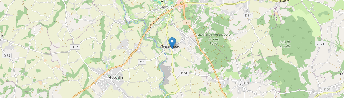 Tressignaux - Carte