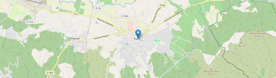 Trets - Carte