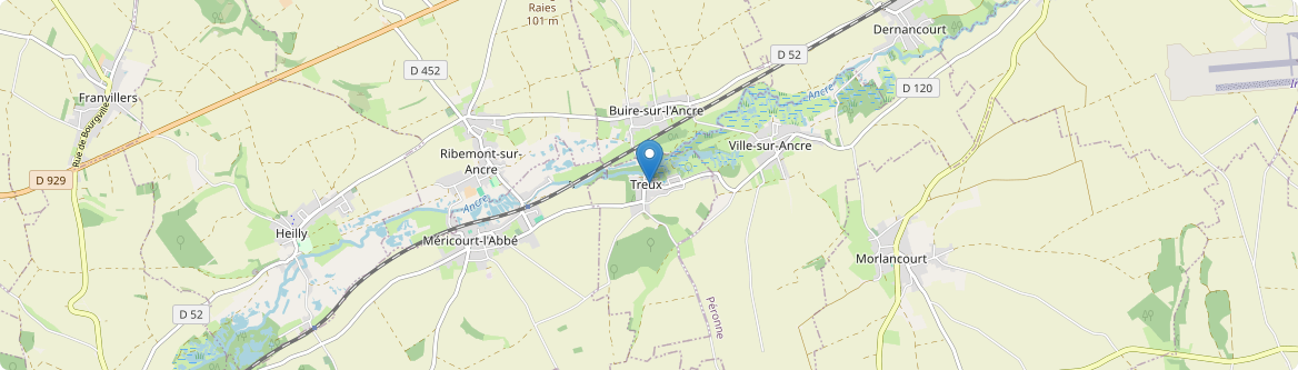 Treux - Carte