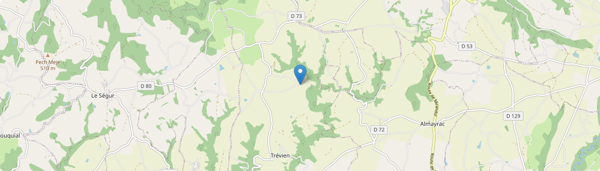 Trévien - Carte