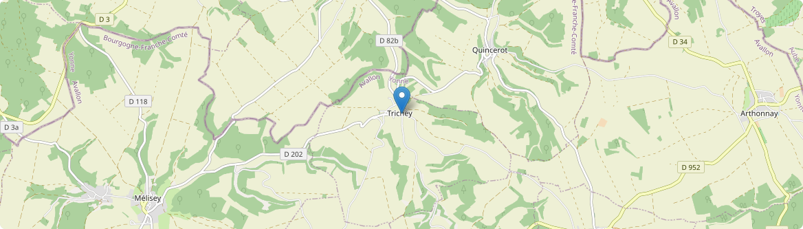 Trichey - Carte