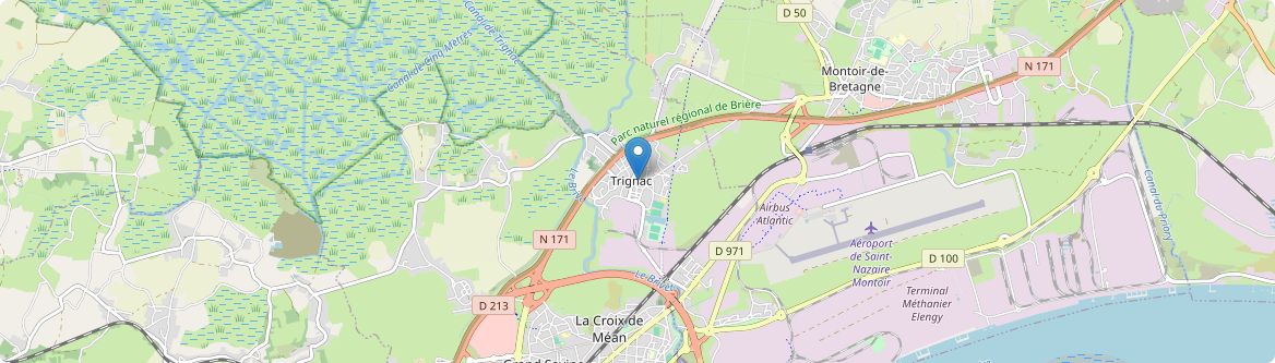 Trignac - Carte