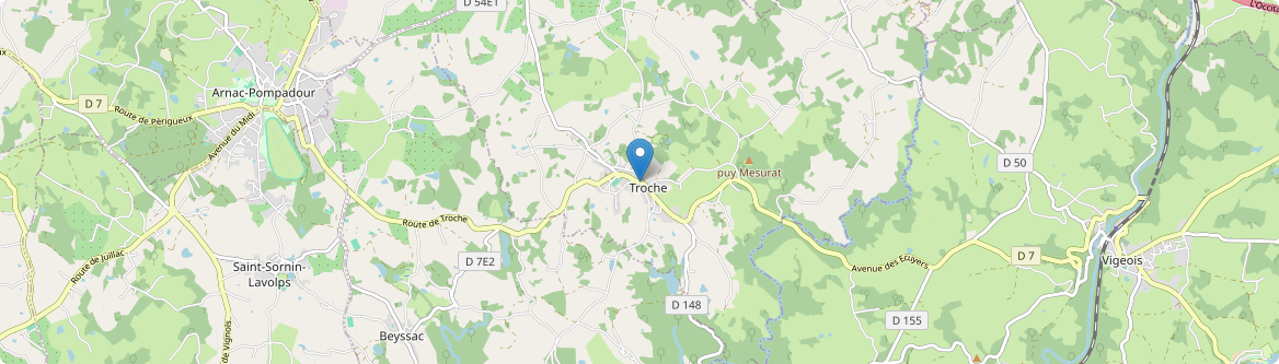Troche - Carte