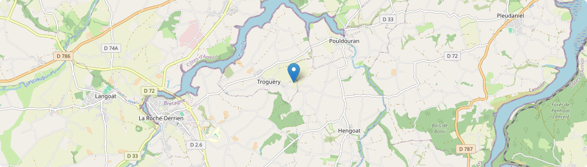 Troguéry - Carte