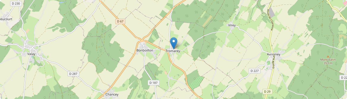 Tromarey - Carte