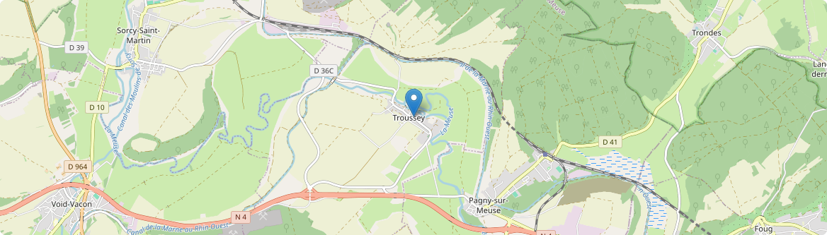 Troussey - Carte