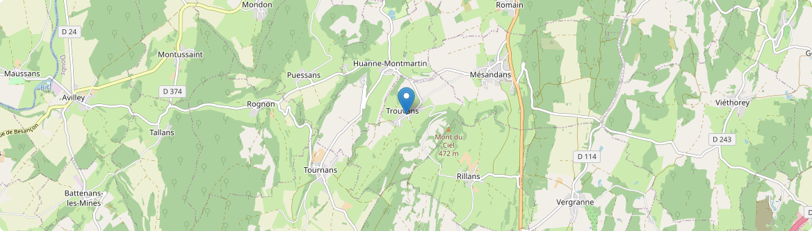 Trouvans - Carte