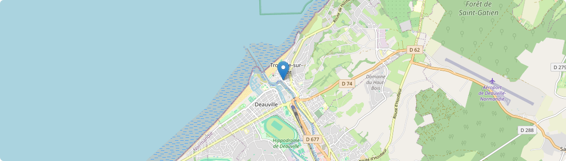 Trouville-sur-Mer - Carte