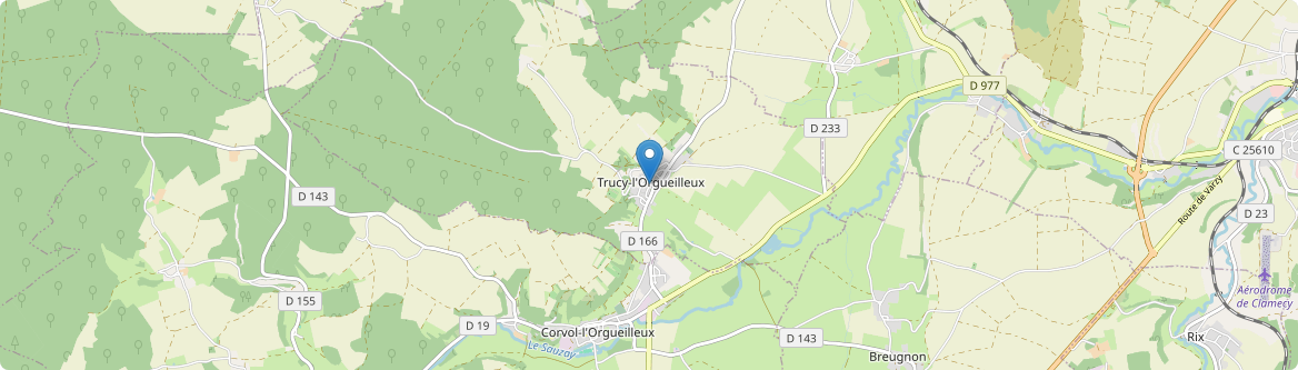 Trucy-l'Orgueilleux - Carte