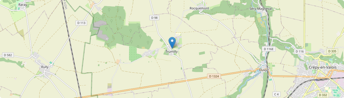 Trumilly - Carte