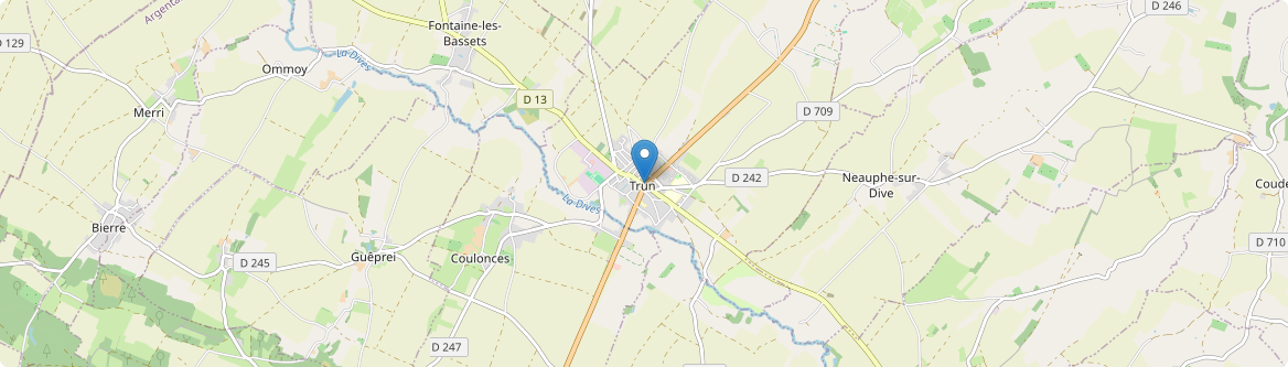 Trun - Carte