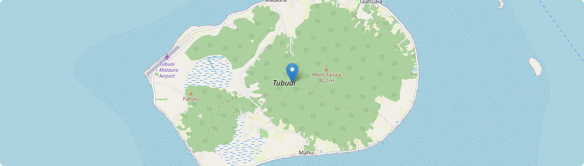 Tubuai - Carte