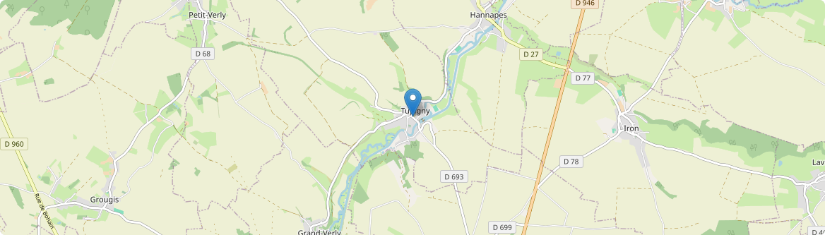 Tupigny - Carte