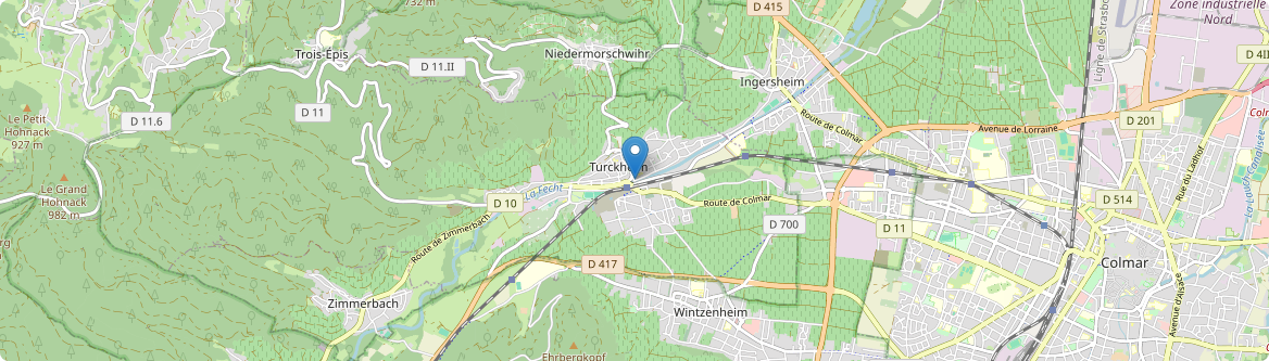 Turckheim - Carte