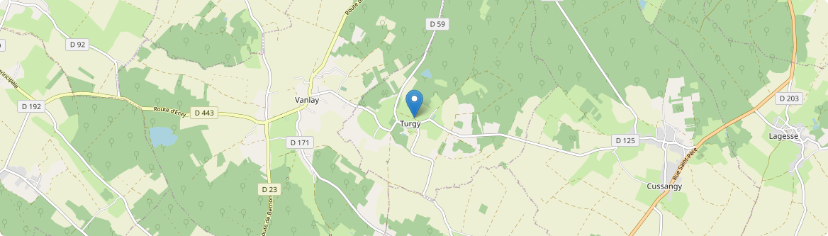 Turgy - Carte