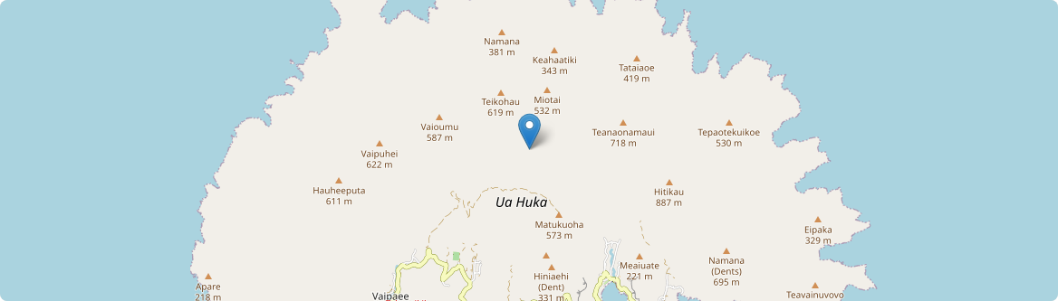Ua-Huka - Carte