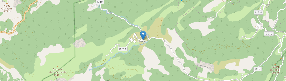 Ubraye - Carte