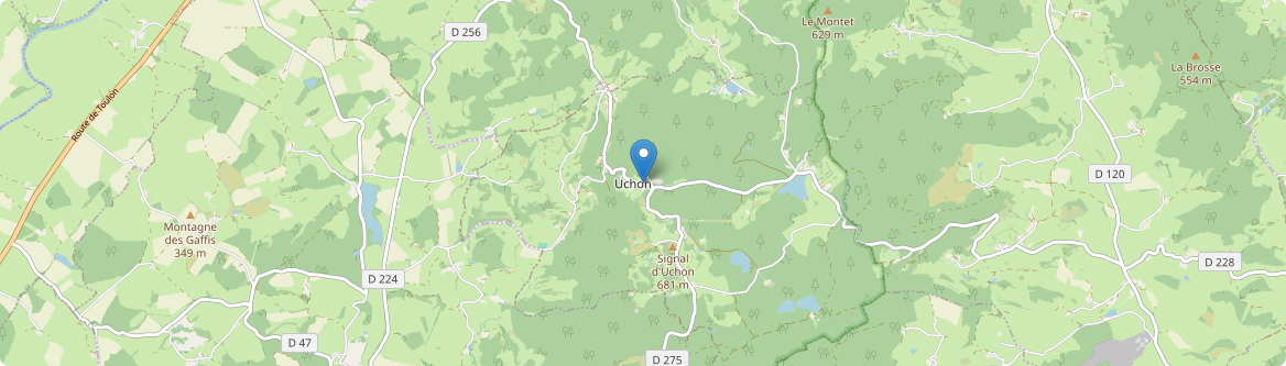 Uchon - Carte