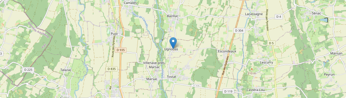 Ugnouas - Carte
