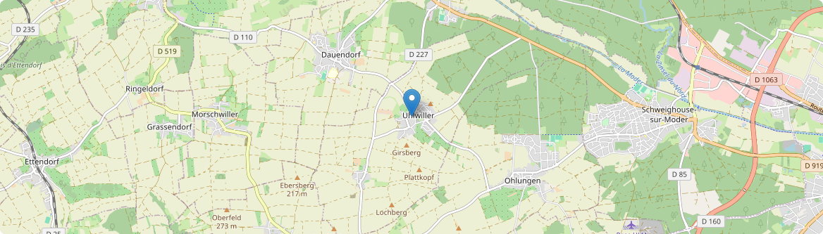 Uhlwiller - Carte