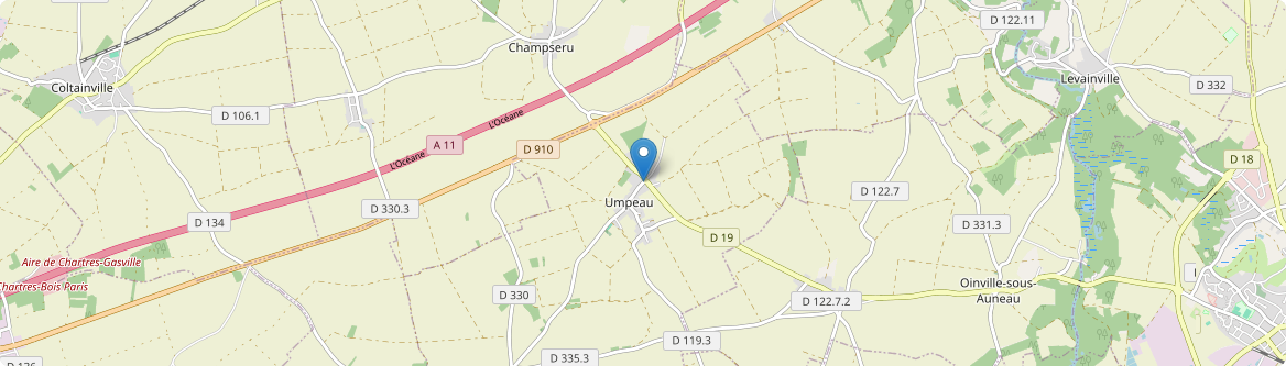 Umpeau - Carte